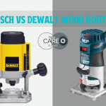 BOSCH vs DEWALT Wood Router